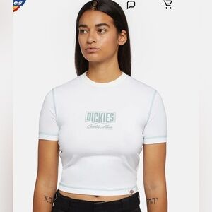 Dickies women’s size medium white t-shirt